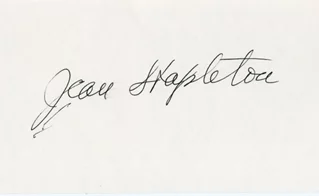 Jean Stapleton autograph