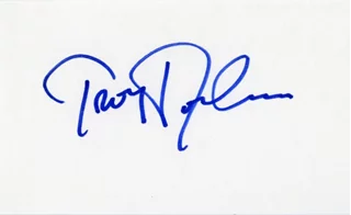 Troy Donahue autograph