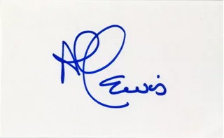 Al Lewis autograph