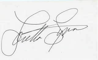 Loretta Lynn autograph