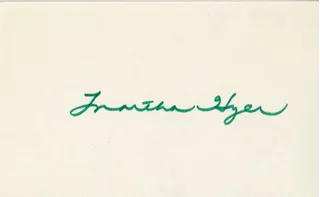 Martha Hyer autograph