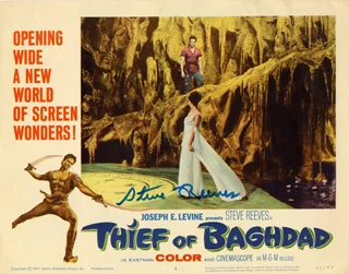 Steve Reeves autograph