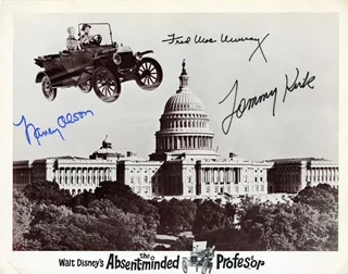 The Absent-Minded Professor autograph