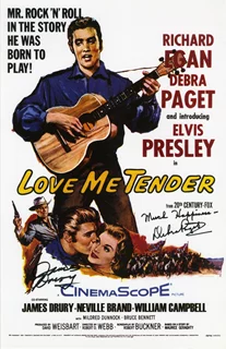 Love Me Tender autograph