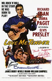 Love Me Tender autograph