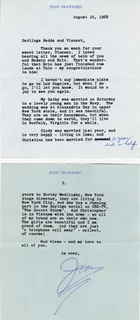 Joan Crawford autograph