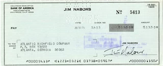 Jim Nabors autograph