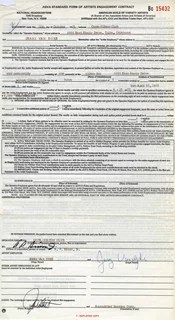 Jerry Van Dyke autograph