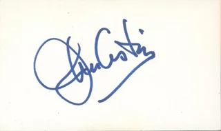 John Astin autograph