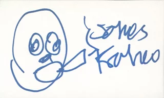 James Franco autograph