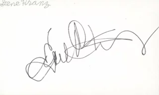 Eugene Kranz autograph