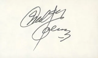 Walter Koenig autograph