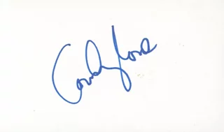 Courtney Love autograph