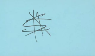 Shia LaBeouf autograph
