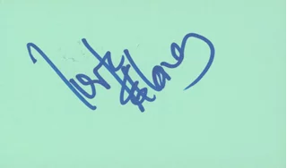 K. D. Lang autograph