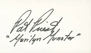 Pat Priest autograph