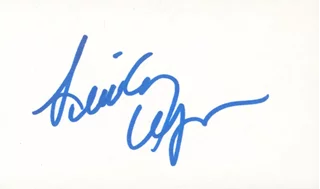 Lindsay Wagner autograph