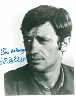 Jean-Paul Belmondo autograph