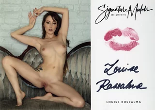 Louise Rosealma autograph