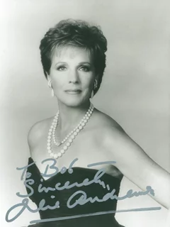 Julie Andrews autograph