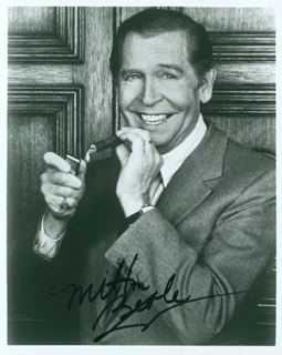Milton Berle autograph