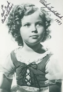 Shirley Temple-Black autograph