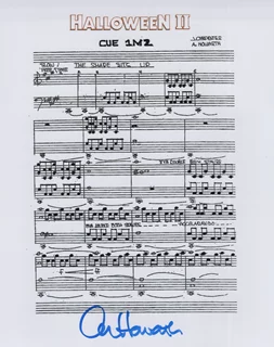 Alan Howarth autograph