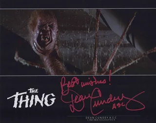 Dean Cundey autograph