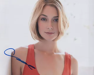 Caitlin FitzGerald autograph