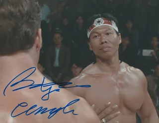 Bolo Yeung autograph