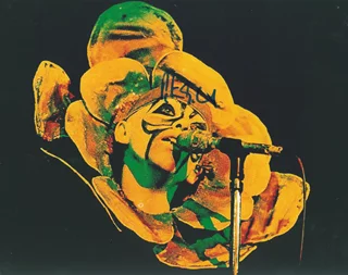 Peter Gabriel autograph