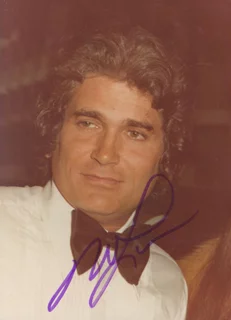 Michael Landon autograph