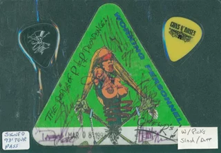 Guns N' Roses autograph