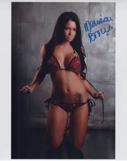 Melissa Brown autograph