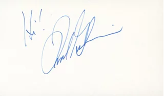 Frank Gorshin autograph