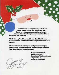 James Drury autograph