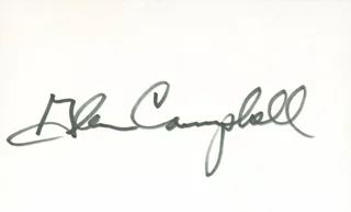 Glenn Campbell autograph