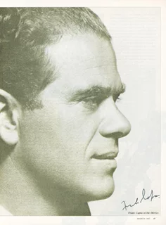 Frank Capra autograph