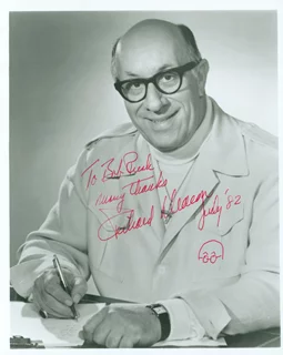 Richard Deacon autograph