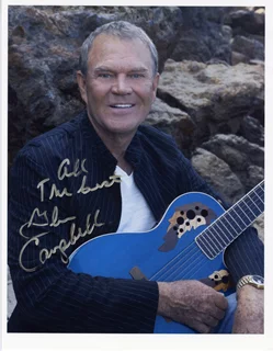 Glenn Campbell autograph