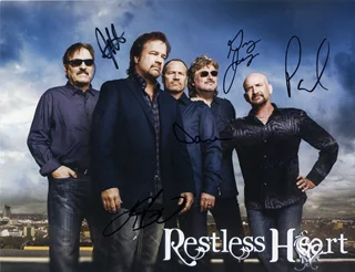 Restless Heart autograph