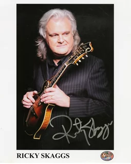 Ricky Skaggs autograph