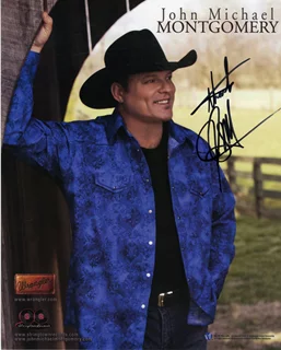 John Michael Montgomery autograph