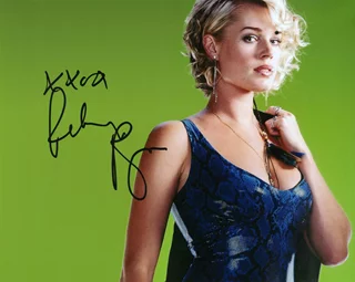 Rebecca Romijn autograph
