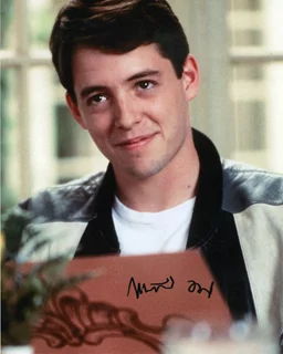 Matthew Broderick autograph