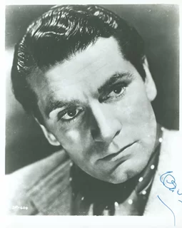 Laurence Olivier autograph
