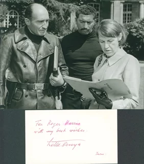 Lotte Lenya autograph