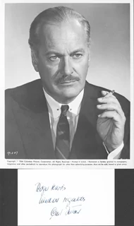 Curd Jurgens autograph