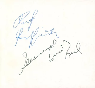 Griffith and Ford autograph