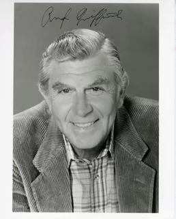 Andy Griffith autograph